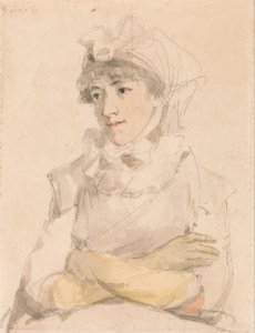 Woman with Folded Arms by Unbekannt Unbekannt
